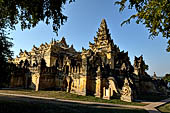 Mahar Aung Mye Bon San Monastery built in 1822, Inwa, near Mandalay, Myanmar (Burma), Asia 